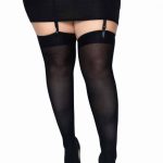 Щільні панчохи Nylon Thigh Highs Plus