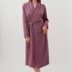 Бавовняний халат Sevilla 7330/011 UP-00001676 dark powder