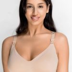 Безшовний бюстгальтер для годування 7087-076 caramel