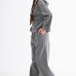 Костюм з широкими штанами 19-023 Cheril graphite