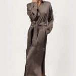 Шовкова сукня-сорочка 242207-15 The Lady chocolate