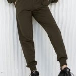 Штани-джогери з кишенями E1-LD36