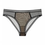 Трусики сліпи з мікросітки 806-30 black