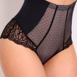 Трусики сліпи з високою посадкою 662-187 black/peony