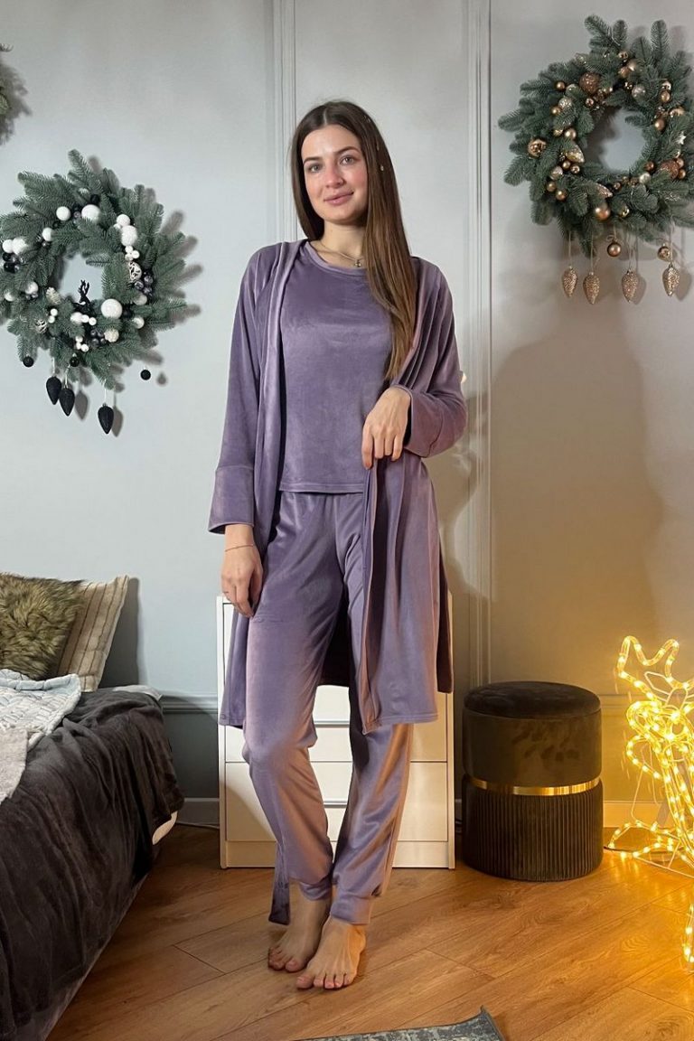 Велюровий комплект для дому Кл1580