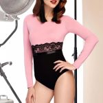 Боді-сліп з віскози 6281-7 62/01 rose