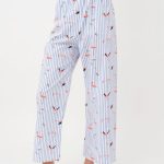 Піжамні штани з принтом Flamingo UP-00000091 blue stripe