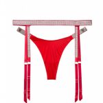 Пояс для панчіх + трусики 31834568 red