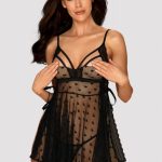 Прозорий бебідол з серцями Heartia