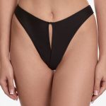 Трусики сліпи з розрізами Карнабі Т17 black