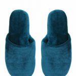Велюрові капці 78 azure
