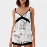 Піжама із модалу з принтом 1700/15007