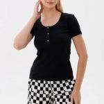 Трикотажна піжама з ґудзиками 1692/42016