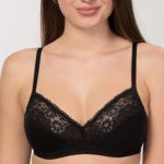 Бавовняний бюстгальтер 1600/015 black
