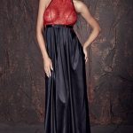 Довга еротична сукня з відкритою спиною Apolonya