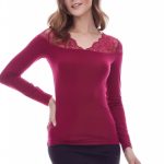 Джемпер з модалу 6276-5 burgundy