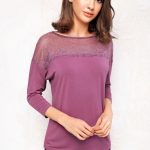 Джемпер з модалу 7027-6278-2 gray/lilac