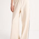 Прямі штани з кантом LC033b Romeo milk