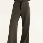 Прямі штани з кишенями LC028p Solo dark melange