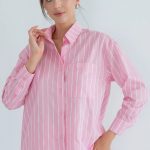 Хлопковая рубашка Rose HL0058-11-60