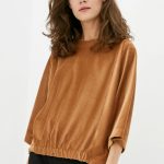 Кофта с широкими рукавами 019/3 Camel