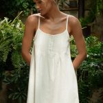 Льняная сорочка Evelyn short LM0074-02-20