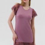Ночная сорочка из вискозы SS-3200 orchid