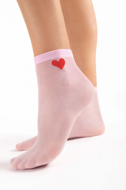 Носки с сердечком Cupido G1191 20d