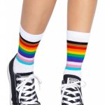 Высокие носки Pride Crew rainbow