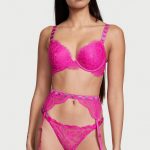 Кружевной пояс для чулок 676280365 pink