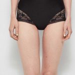 Бесшовные трусики-шортики 10020B black