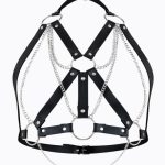 Кожаная портупея Aiden Leather harness black